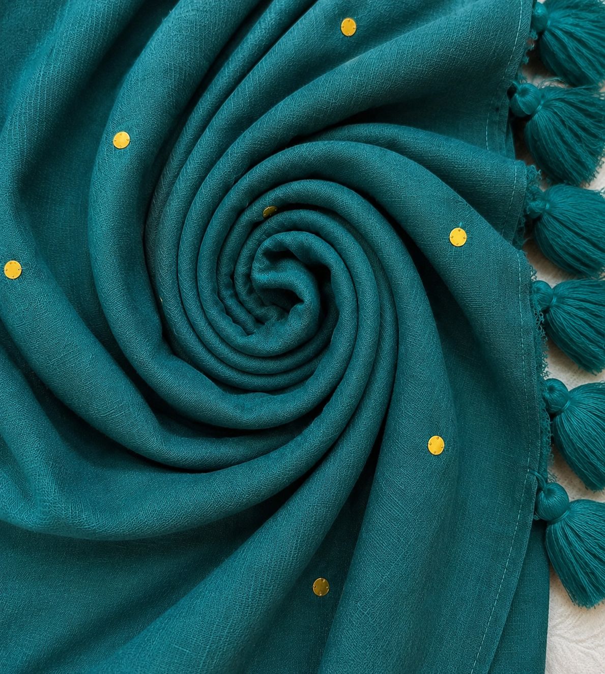 Neel Tara Mulmul Saree