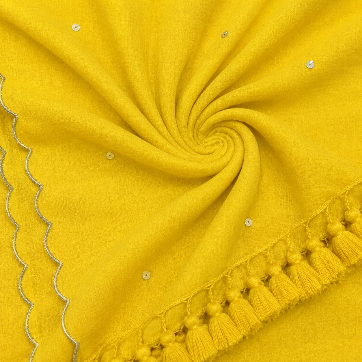 Sunlit Gulnaar Mulmul Saree