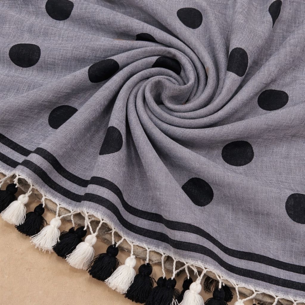 Moonshadow Polka Saree