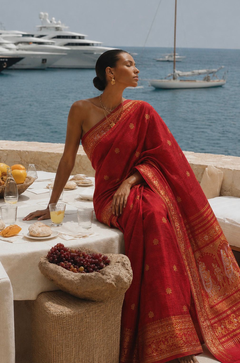 Sindoor Saga - Matka Silk with Silk Mark